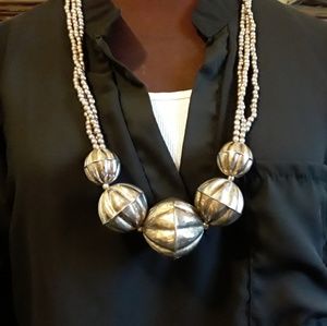 Navajo big statement necklace